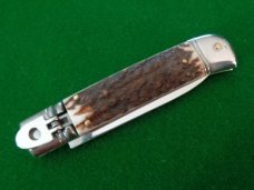 AKC Italy STAG Lever Lock Old Style Knarly STAG Mint