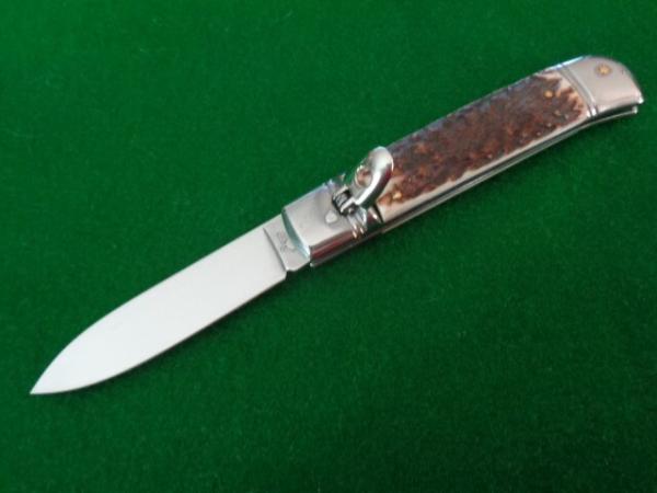 AKC Italy STAG Lever Lock Old Style Knarly STAG Mint