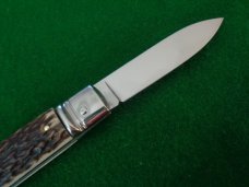 AKC Italy STAG Lever Lock Old Style Knarly STAG Mint