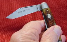 NEAR MINT CONDITION KEEN KUTTER EQUALEND JACK KNIFE ROGERS BONE HANDLES 1940-1960 ETCHED