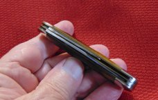 NEAR MINT CONDITION KEEN KUTTER EQUALEND JACK KNIFE ROGERS BONE HANDLES 1940-1960 ETCHED
