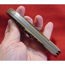 VINTAGE WESTERN STATES BOULDER COLD. ARCH STAMPINGS GENUINE STAG FOLDING HUNTER 1911-1951 VINTAGE WESTERN STATES BOULDER COLD. ARCH STAMPINGS GENUINE STAG FOLDING HUNTER 1911-1951