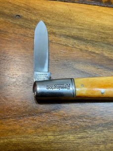 Remington Bone Handle Barlow Remington Bone Handle Barlow