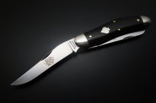 Great Eastern Cutlery PPP #88 Ace Bayou Trapper Black Linen Micarta GEC 888222 Great Eastern Cutlery PPP #88 Ace Bayou Trapper Black Linen Micarta GEC 888222