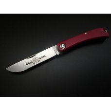 Great Eastern Cutlery #71 Bullnose Sodbuster Red Linen Micarta GEC 715121