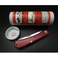 Great Eastern Cutlery #71 Bullnose Sodbuster Red Linen Micarta GEC 715121