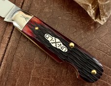 Great Eastern Cutlery Northfield 253109EO Little Jack, Blood Red Jigged Bone Handle, (GEC 25) Great Eastern Cutlery Northfield 253109EO Little Jack, Blood Red Jigged Bone Handle, (GEC 25)