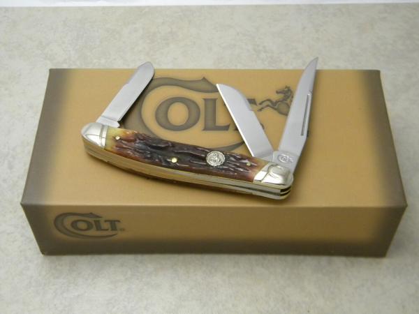 Colt CT 210 Bone Stockman Knife NIB