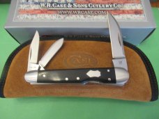 Case XX 2014 Tony Bose Ebony Lock Back Whittler Pattern # TB732014 154CM