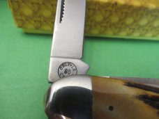 Bob Cargill 1986  Cripple Creek  Stag Cattle Knife 1 of 50 