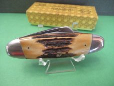 Bob Cargill 1986  Cripple Creek  Stag Cattle Knife 1 of 50 