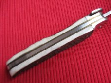 Vintage German BOKER 715R Stag Leverlock Switchblade Knife Vintage German BOKER 715R Stag Leverlock Switchblade Knife