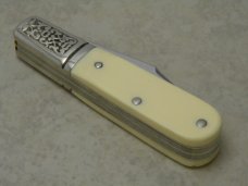 Schrade USA SC506 Scrimshaw Barlow Knife Schrade USA SC506 Scrimshaw Barlow Knife