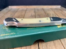 Moore Maker Lockback Smooth Natural Bone 