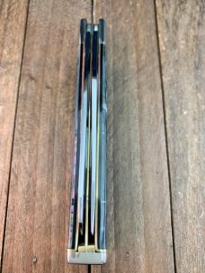 Moore Maker Swell Center Jack Abalone Looking Glass Handle Beautiful 2010 5202SCT