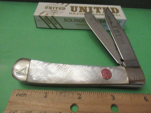 Boker United Solingen Germany Pearl Trapper 
