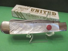 Boker United Solingen Germany Pearl Trapper 