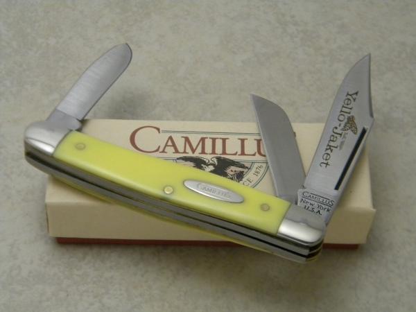 Camillus New York USA 711Y  "Yello-Jaket" Stockman Knife NIB