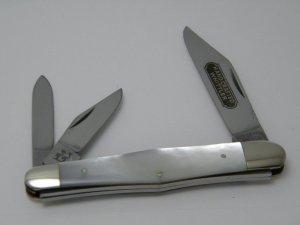 Kissing Crane Robt Klass Solingen Germany Pearl Hand Crafted Whittler Knife c.1977