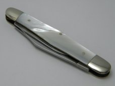 Kissing Crane Robt Klass Solingen Germany Pearl Hand Crafted Whittler Knife c.1977