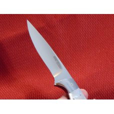 JERRY HENDRIX , CLINTON S.C. USA GENUINE PEARL SMALL HUNTER CUSTOM KNIFE & SHEATH JERRY HENDRIX , CLINTON S.C. USA GENUINE PEARL SMALL HUNTER CUSTOM KNIFE & SHEATH
