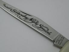 Parker Cut. Co. Surgical Steel Japan Genuine Mother of Pearl Sunday Night Special Toothpick Knife