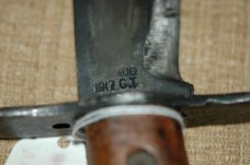 Vintage WW1 Bolo Knife with Sheath