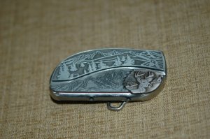 Unlike Most Decorative Belt Buckle Knife 