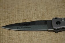 Gerber Covert Applegate Fairbairn Auto Knife New In Box Stonewash Color