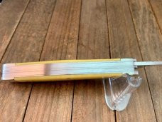 Moore Maker Stockman Yellow Delrin Carbon Steel Blades (Snap Issues) Moore Maker Stockman Yellow Delrin Carbon Steel Blades (Snap Issues)