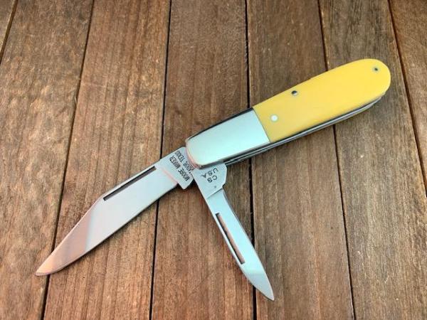 Moore Maker Barlow Yellow Delrin Carbon Steel Blades 