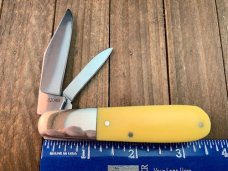 Moore Maker Barlow Yellow Delrin Carbon Steel Blades 