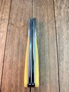 Moore Maker Barlow Yellow Delrin Carbon Steel Blades 