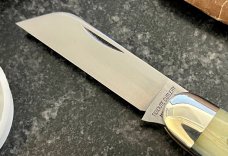 Great Eastern Cutlery Tidioute #253115EO, Navy Blue Camel Bone Handle, Rare SFO, Used (GEC 25) Great Eastern Cutlery Tidioute #253115EO, Navy Blue Camel Bone Handle, Rare SFO, Used (GEC 25)