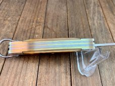 A.G. Russell Premium Scout Knife Amber Jigged Bone 2004
