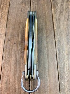 A.G. Russell Premium Scout Knife Amber Jigged Bone 2004