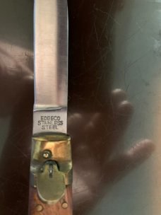 Rare Edgeco Leverlock Switchblade Rare Edgeco Leverlock Switchblade