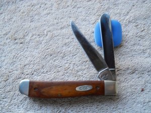 Case 7207 Jack Knife Wood Handles 