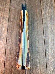 Moore Maker Mountain Man Trapper Lock Back Beautiful Stag Moore Maker Mountain Man Trapper Lock Back Beautiful Stag