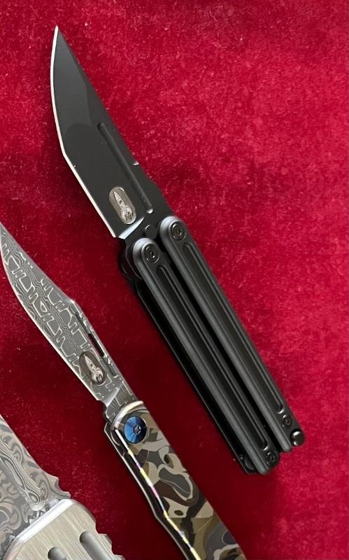 D Rocket Designs Darriel Caston Blackout Micro Parabellum Pocket Rocket Knife Folder D Rocket Designs Darriel Caston Blackout Micro Parabellum Pocket Rocket Knife Folder