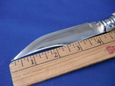 Handmade folding pocketknife from Spain. ALBACETE SPANISH NAVAJA RATCHETING FOLDING KNIFE