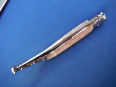 Handmade folding pocketknife from Spain. ALBACETE SPANISH NAVAJA RATCHETING FOLDING KNIFE