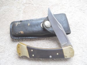 Early Buck 110 Knife / Sheath  1974 - 80 