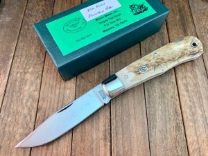 Moore Maker Mountain Man Lock Back Elk Horn Factory Sample 2015