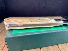 Moore Maker Mountain Man Lock Back Elk Horn Factory Sample 2015