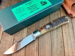 Moore Maker Mountain Man Lock Back Ram’s Horn 2014