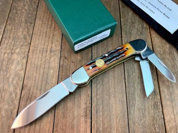 Canal Street Cutlery Cannitler Amber Stag Bone D2 2010 Canal Street Cutlery Cannitler Amber Stag Bone D2 2010