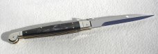 NEW ITALIAN AGA CAMPOLIN 12" SICILIANO RING PULL BRAZILIAN HORN 4 MILL BLADE NICKEL SILVER BOLSTERS