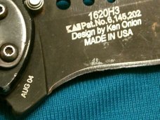 KERSHAW KAI 1620H3 USA LOCKBACK FOLDER HUNTER HUNTING SKINNING FOLDING POCKET KNIFE KNIVES
