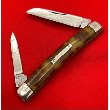Vintage **RARE** VULCAN KNIFE CO 2-Blade Half Congress Pen Folding Pocket Knife c.1895 Vintage **RARE** VULCAN KNIFE CO 2-Blade Half Congress Pen Folding Pocket Knife c.1895